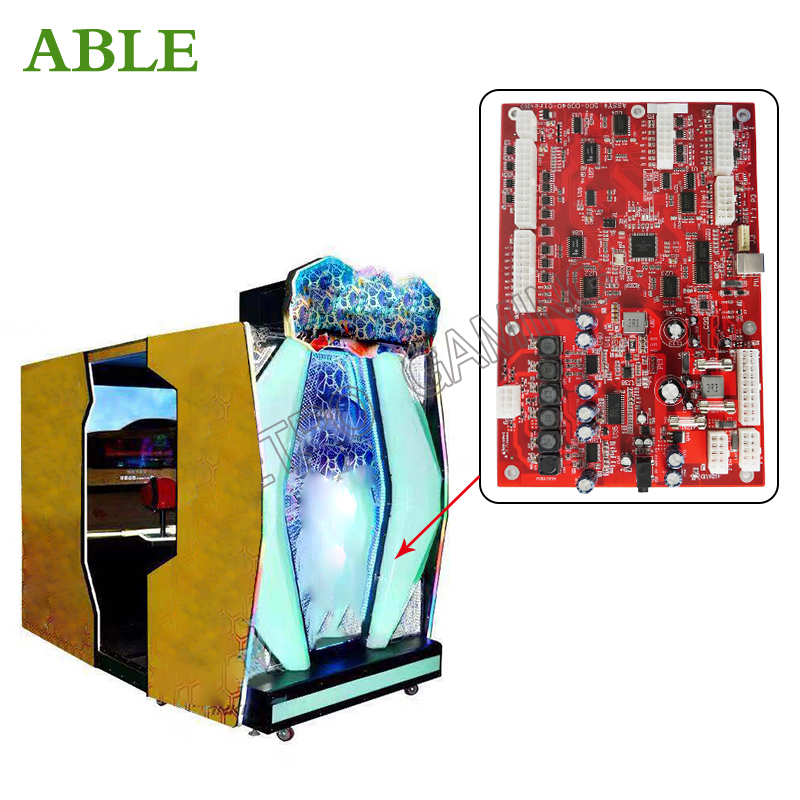 Racing Arcade Cabinet - Jurassic Aracade Park Trans Arcade Formes