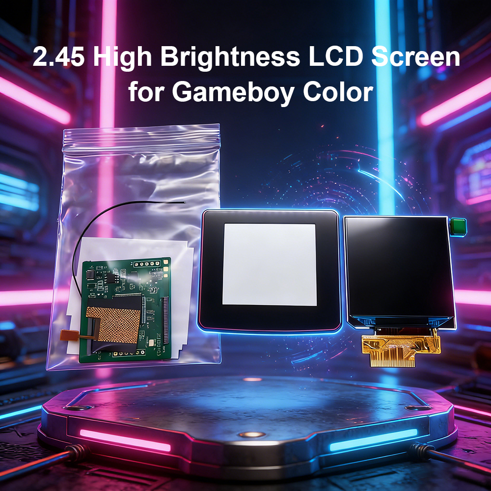 Lcd Screen Arcade - Original Size New 2.45 GBC IPS