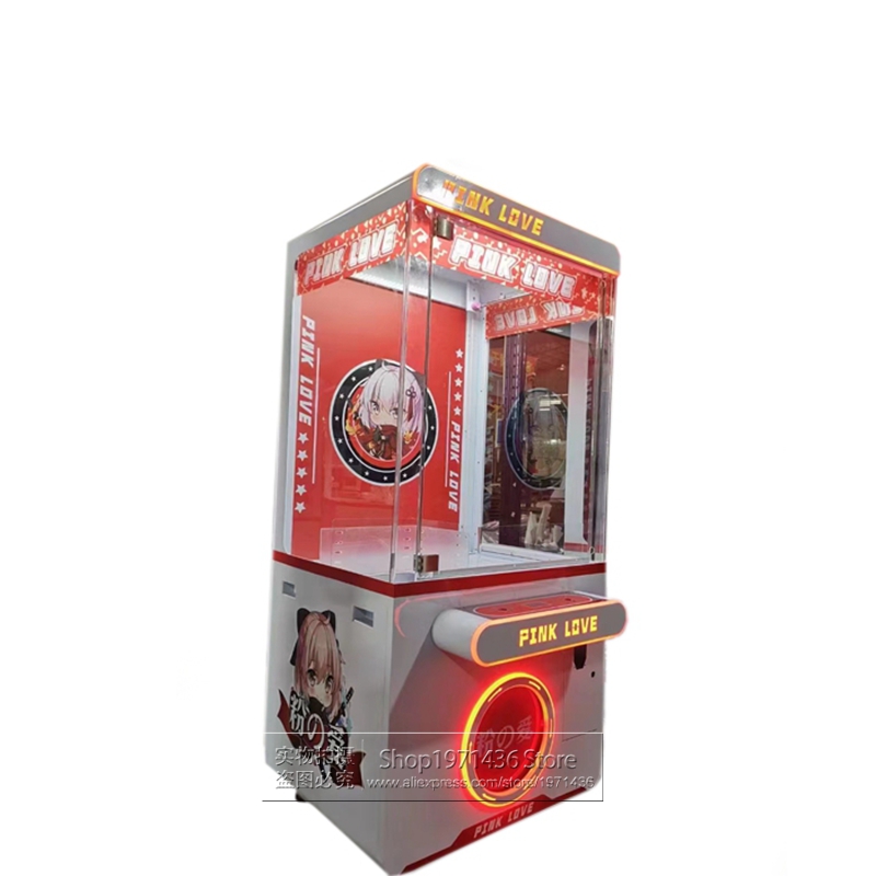 Arcade Toy Claw Vending Machine - Pink Love Toy Claw Cranes Machine