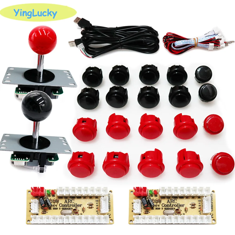 Arcade 2 Player Zero Delay Kit - đánh giá và giá Arcade Button Pcb