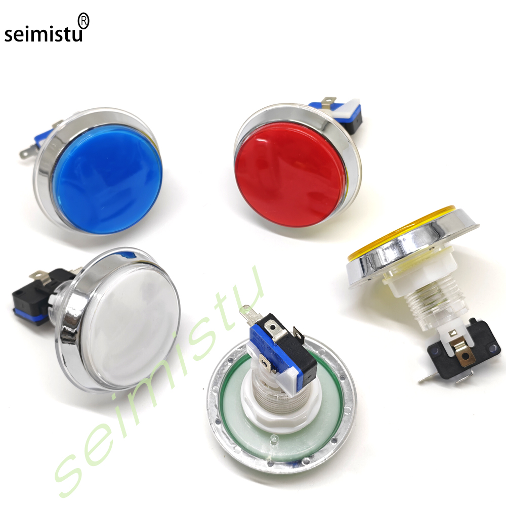 60mm Chrome 12V Flat Arcade LE - đánh giá và giá Arcade Vending & Laundry Revenue