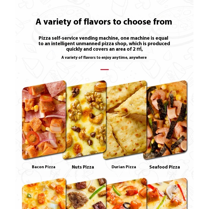 Pizza Vending Machine, Pizza M - đánh giá và giá Popcorn Vending Machine