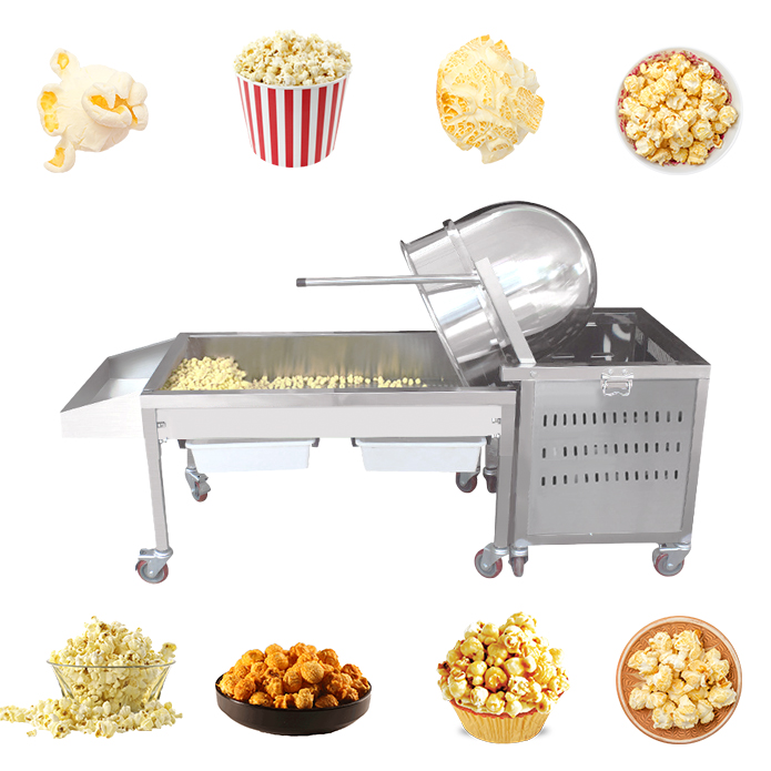 Commercial Fully Automatic Pop - đánh giá và giá Popcorn Vending Machine