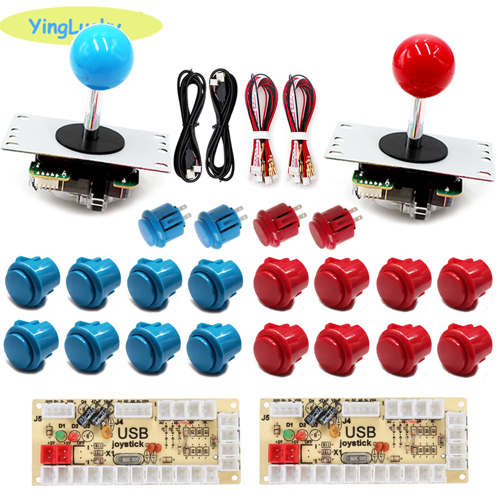 Arcade kit, DIY zero delay Arc - đánh giá và giá Arcade Button Pcb