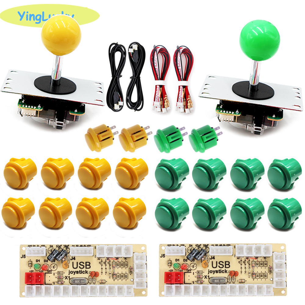Arcade kit, DIY zero delay Arc - đánh giá và giá Arcade Button Pcb