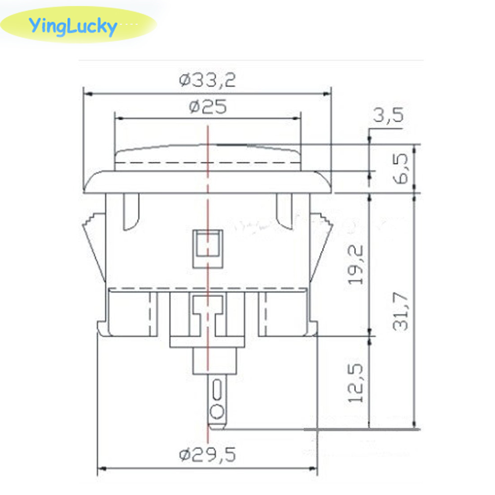 Arcade kit, DIY zero delay Arc - đánh giá và giá Arcade Button Pcb