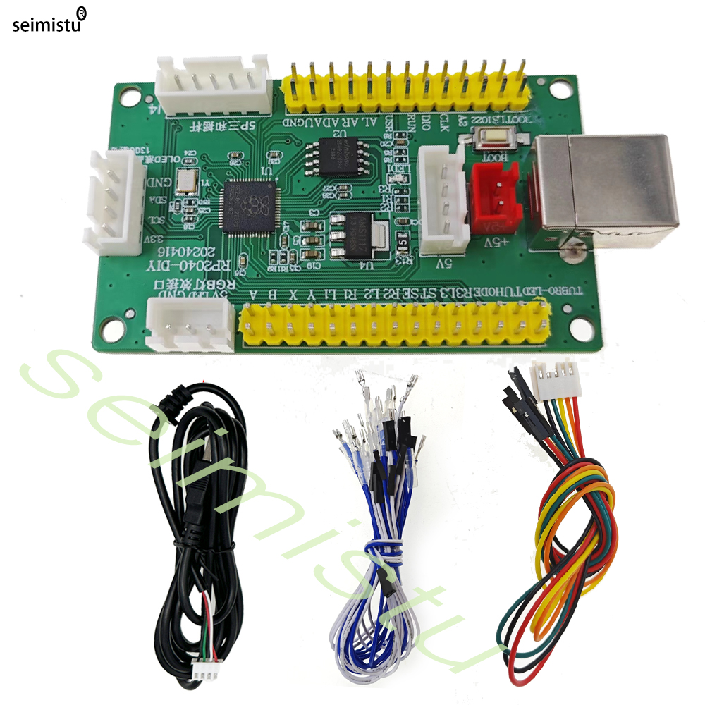 ps4 ps3 RP2040 development boa - đánh giá và giá Arcade Button Pcb