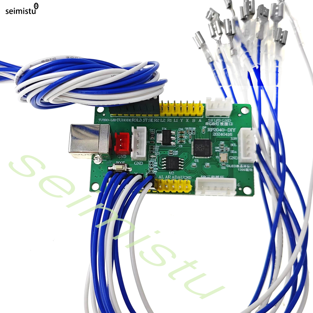 ps4 ps3 RP2040 development boa - đánh giá và giá Arcade Button Pcb