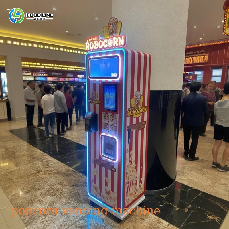 Custom Fully Automatic Popular - đánh giá và giá Popcorn Vending Machine