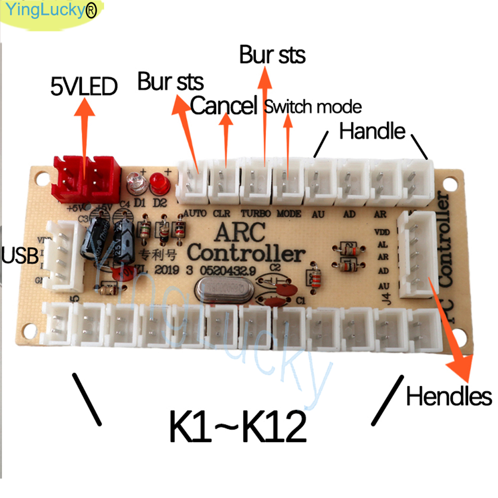 2 Player Arcade kit Copy Sanwa - đánh giá và giá Arcade Button Pcb