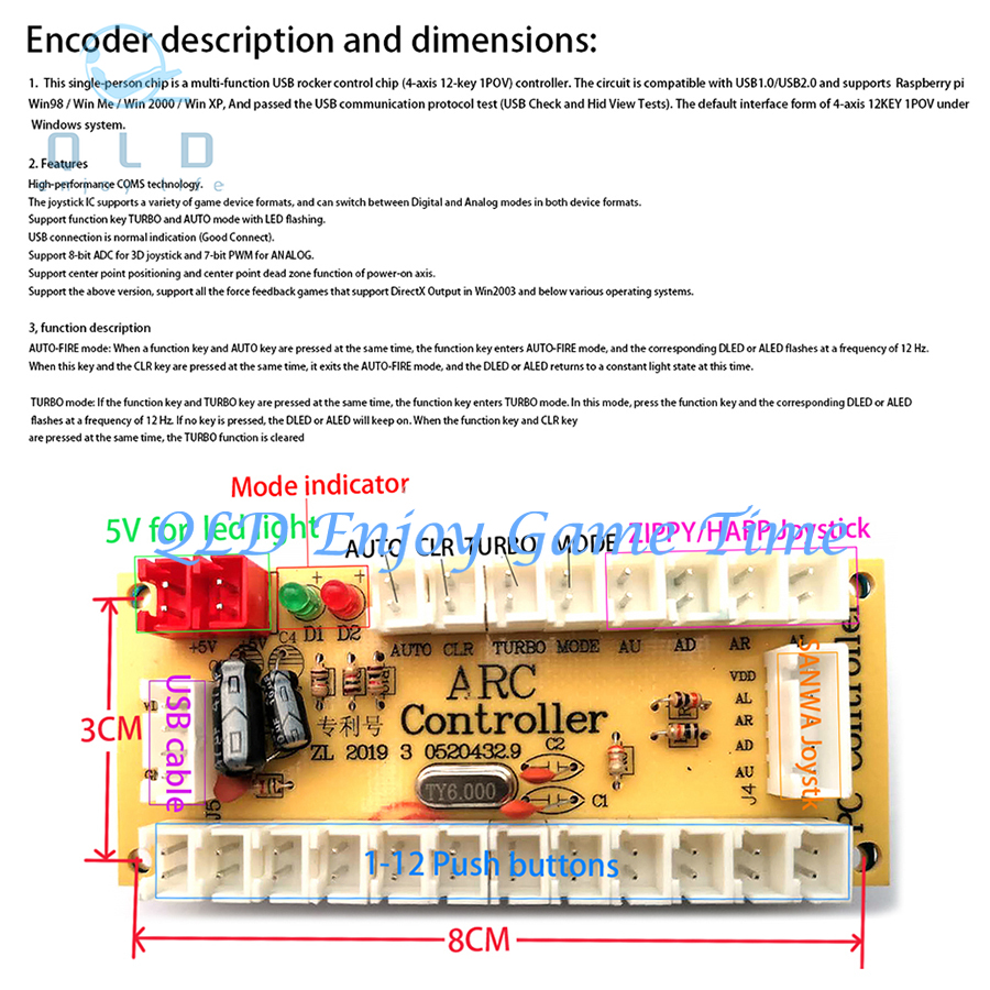 Arcade DIY Kit with USB Encode - đánh giá và giá Racing Arcade Cabinet
