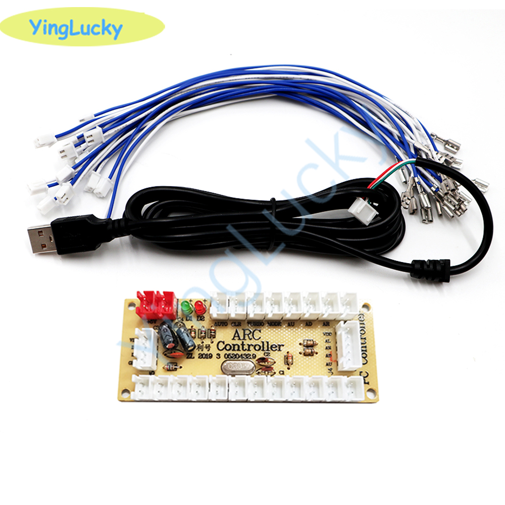 2 players Zero Delay Arcade US - đánh giá và giá Arcade Button Pcb