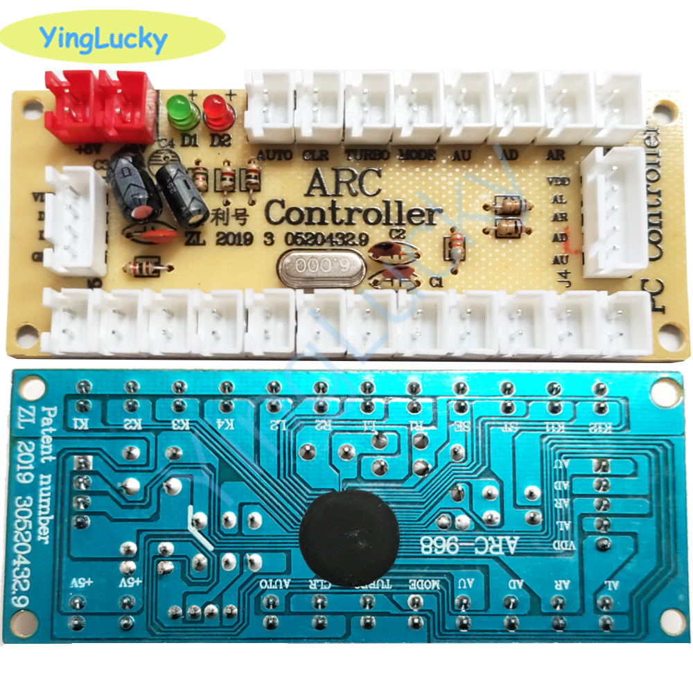2 players Zero Delay Arcade US - đánh giá và giá Arcade Button Pcb