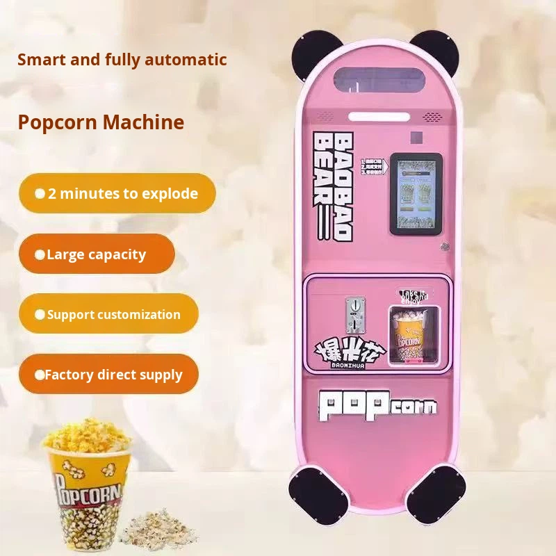 New Fully Automatic Popcorn Ve - đánh giá và giá Popcorn Vending Machine