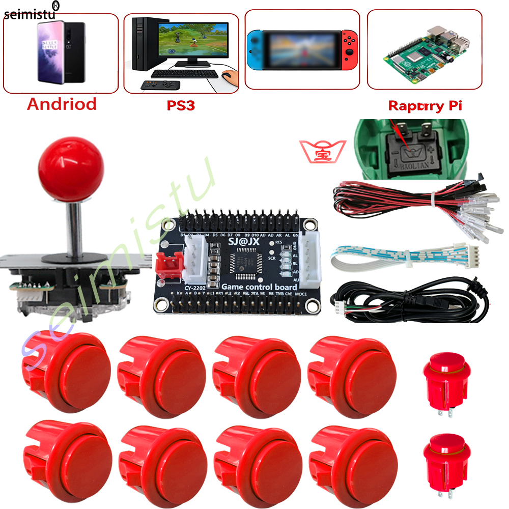 1 Player DIY Arcade USB Zero D - đánh giá và giá Arcade Button Pcb