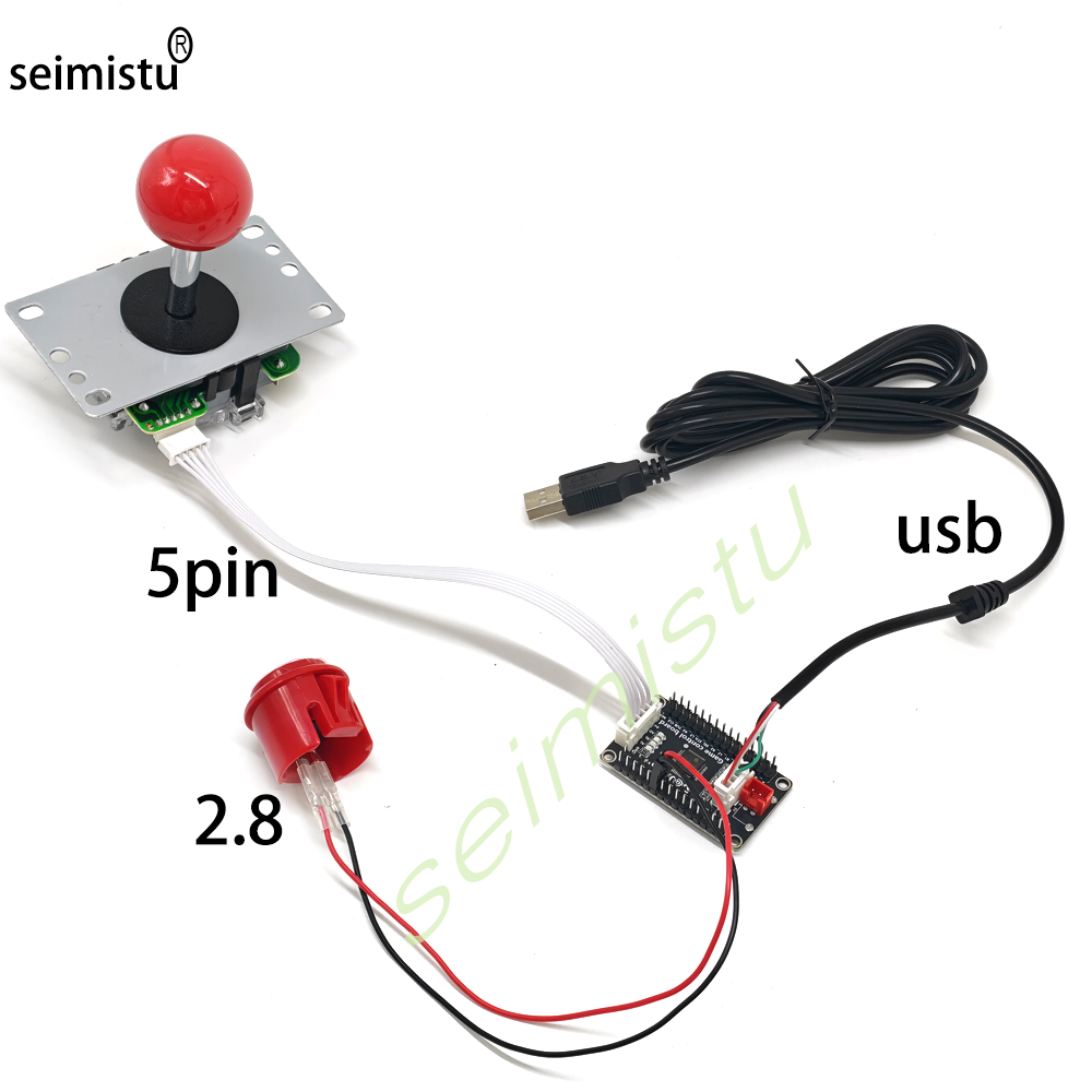 1 Player DIY Arcade USB Zero D - đánh giá và giá Arcade Button Pcb