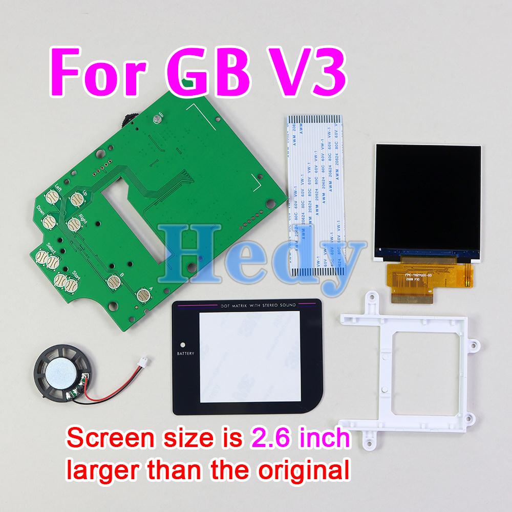 1set New For GameBoy DMG 001 V - đánh giá và giá Lcd Screen Arcade
