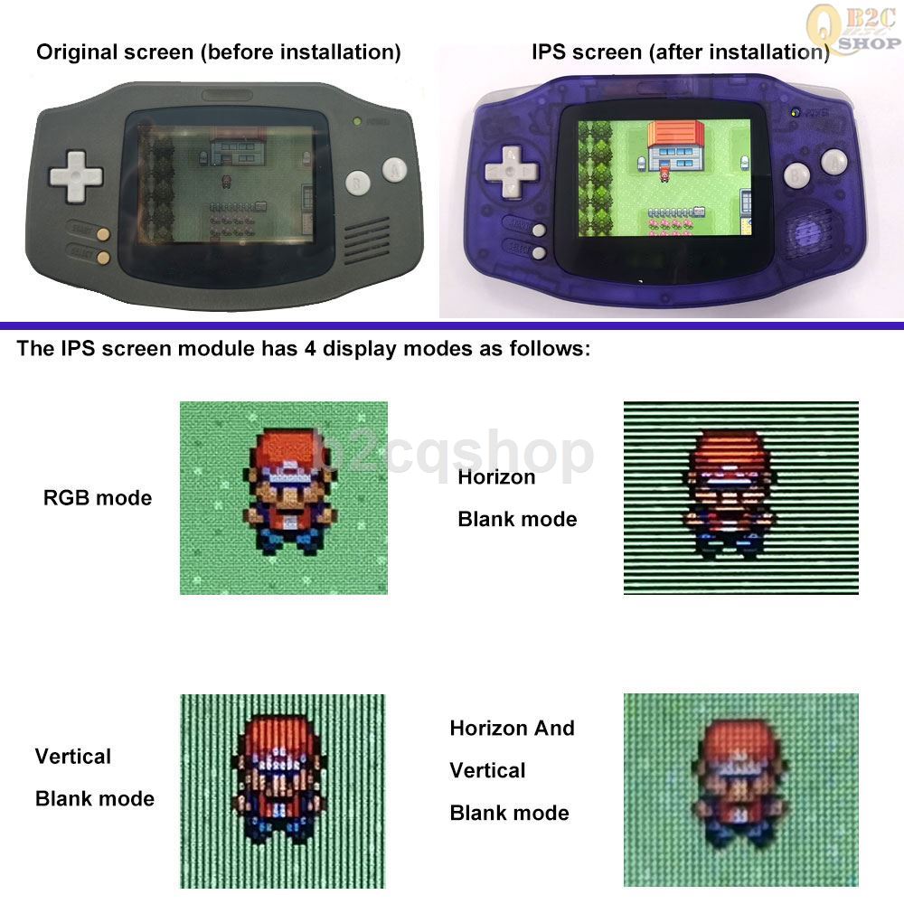 IPS LCD Backlight Kit 720x480  - đánh giá và giá Lcd Screen Arcade
