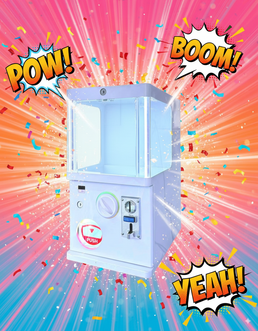 Metal Capsule Vending Machine  - đánh giá và giá Arcade Card Vending Machine