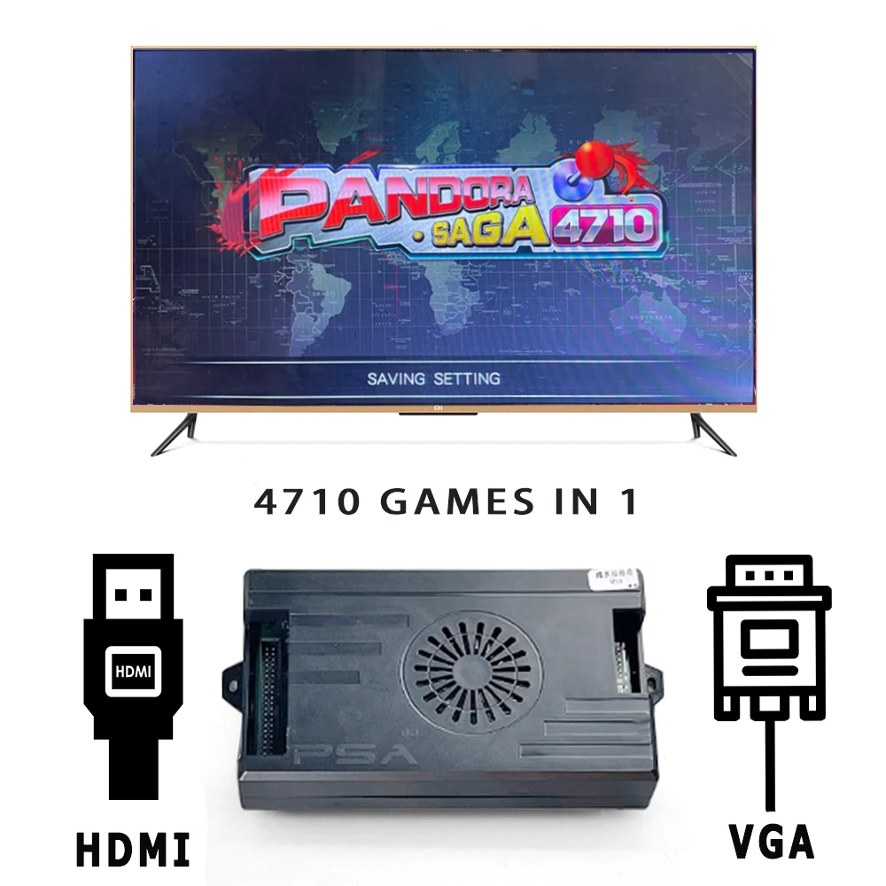 2 Player 4710 in 1 Pandora Sag - đánh giá và giá Arcade Button Pcb