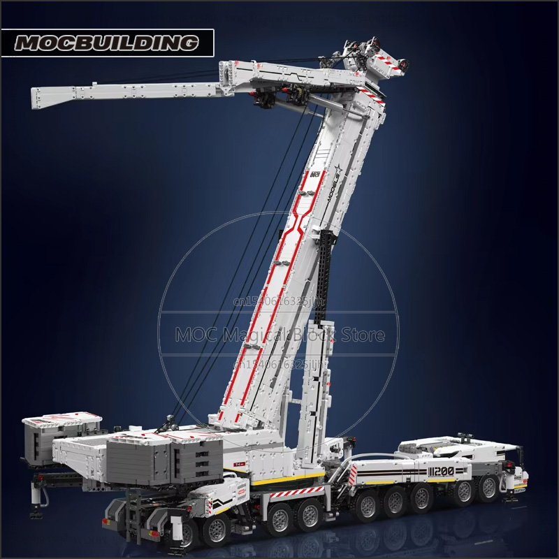 MOC Liebherr LTM 11200 Crane B - đánh giá và giá Claw Crane Machine