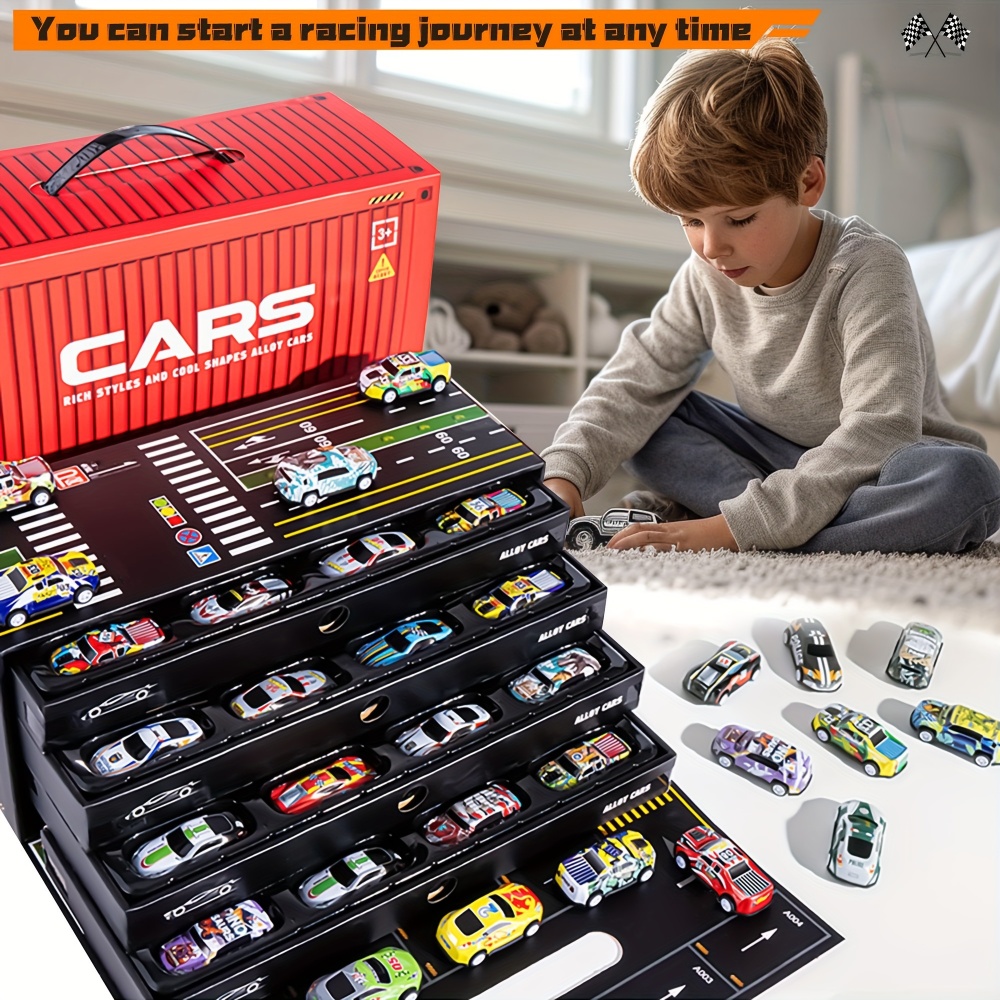Toy Cars for Kids, 48 Pull Bac - đánh giá và giá Racing Arcade Cabinet