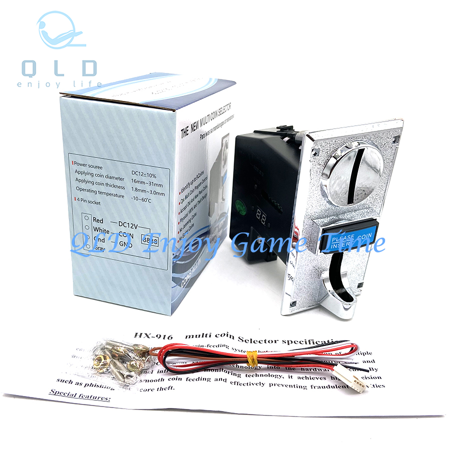 9-Type Multi Coin Acceptor 616 - đánh giá và giá Arcade Games And Vending