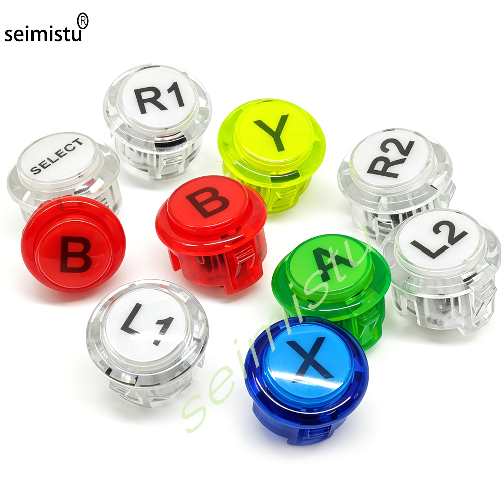 1 pcs Arcade 30mm Clear Push B - đánh giá và giá Arcade Button Pcb