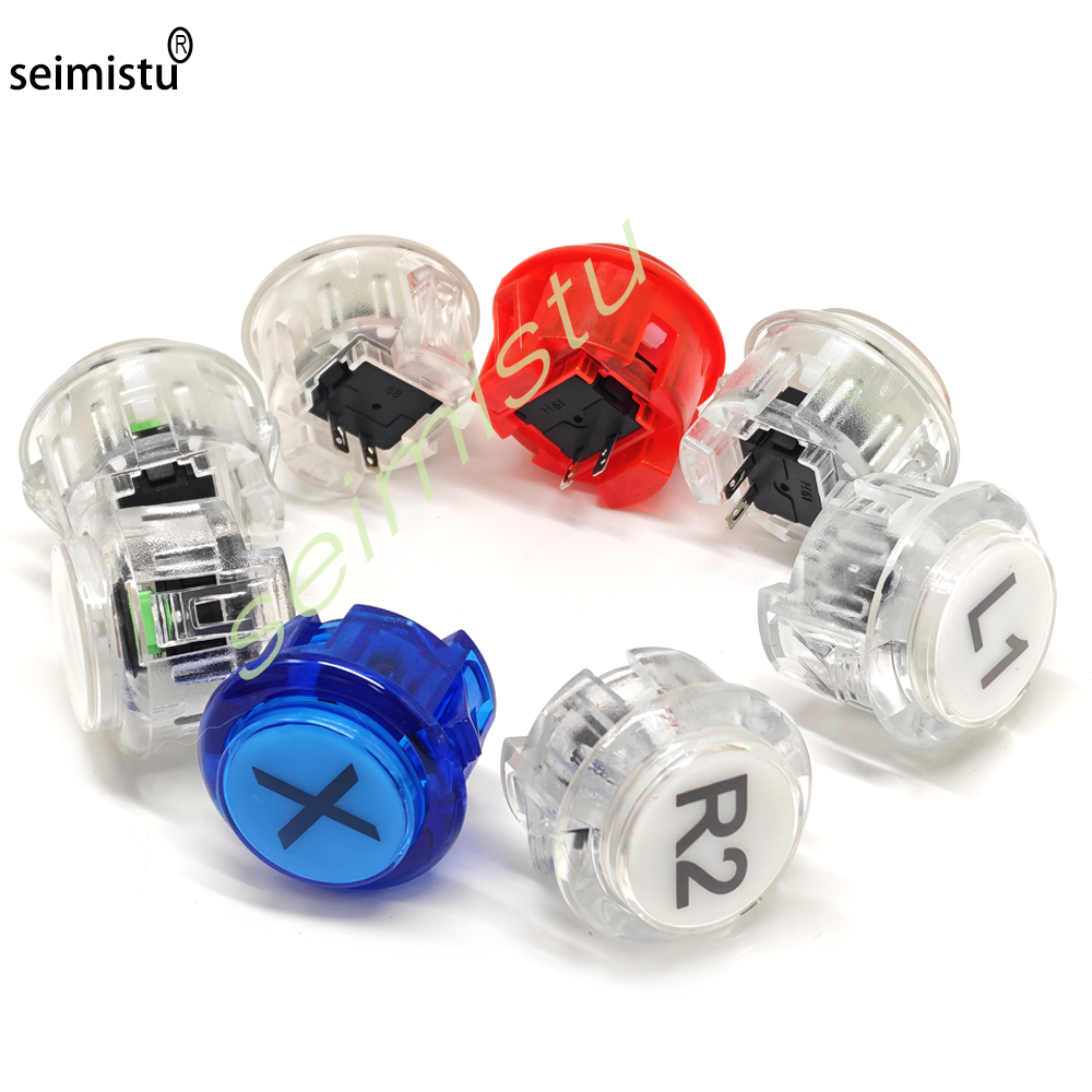 1 pcs Arcade 30mm Clear Push B - đánh giá và giá Arcade Button Pcb