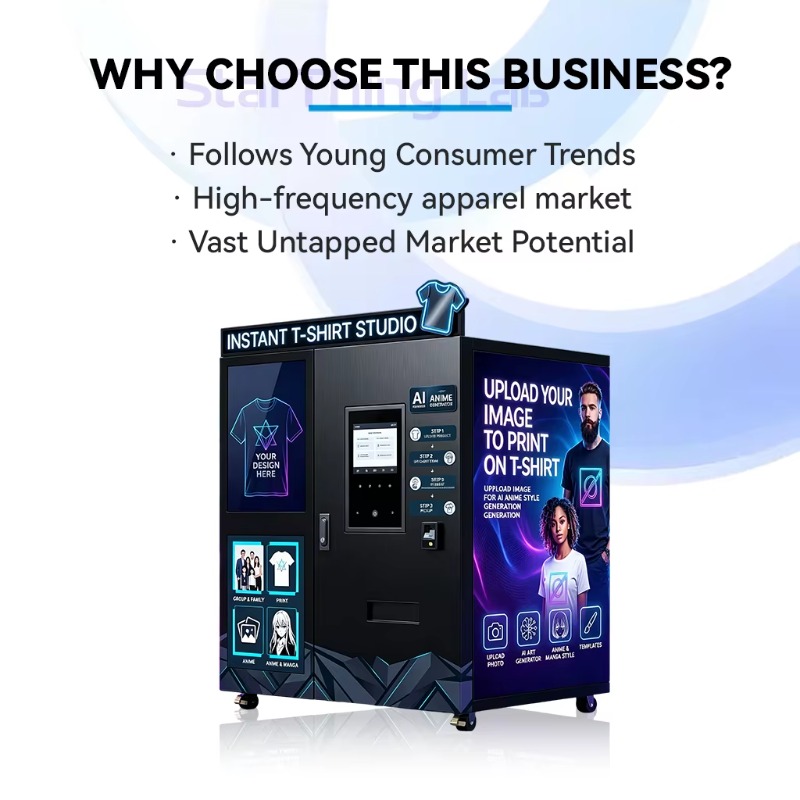 AI Intelligent Generation Clot - đánh giá và giá Popcorn Vending Machine