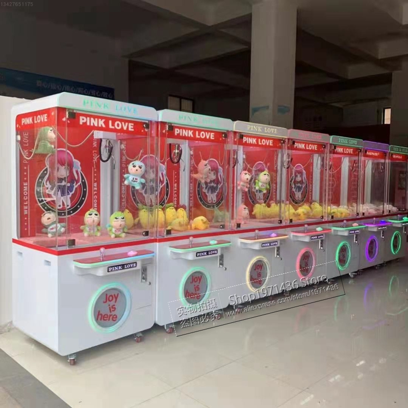 Pink Love Toy Claw Cranes Mach - đánh giá và giá Arcade Toy Claw Vending Machine
