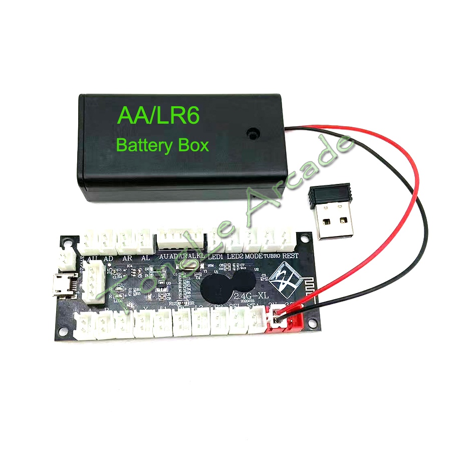 Zero Delay-Wireless USB Encode - đánh giá và giá Arcade Button Pcb
