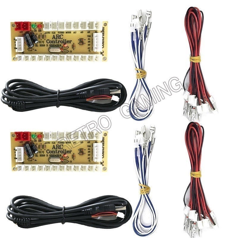PC USB Zero Delay Encoder Circ - đánh giá và giá Arcade Button Pcb