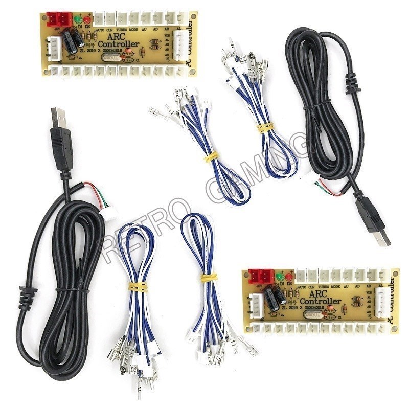 PC USB Zero Delay Encoder Circ - đánh giá và giá Arcade Button Pcb