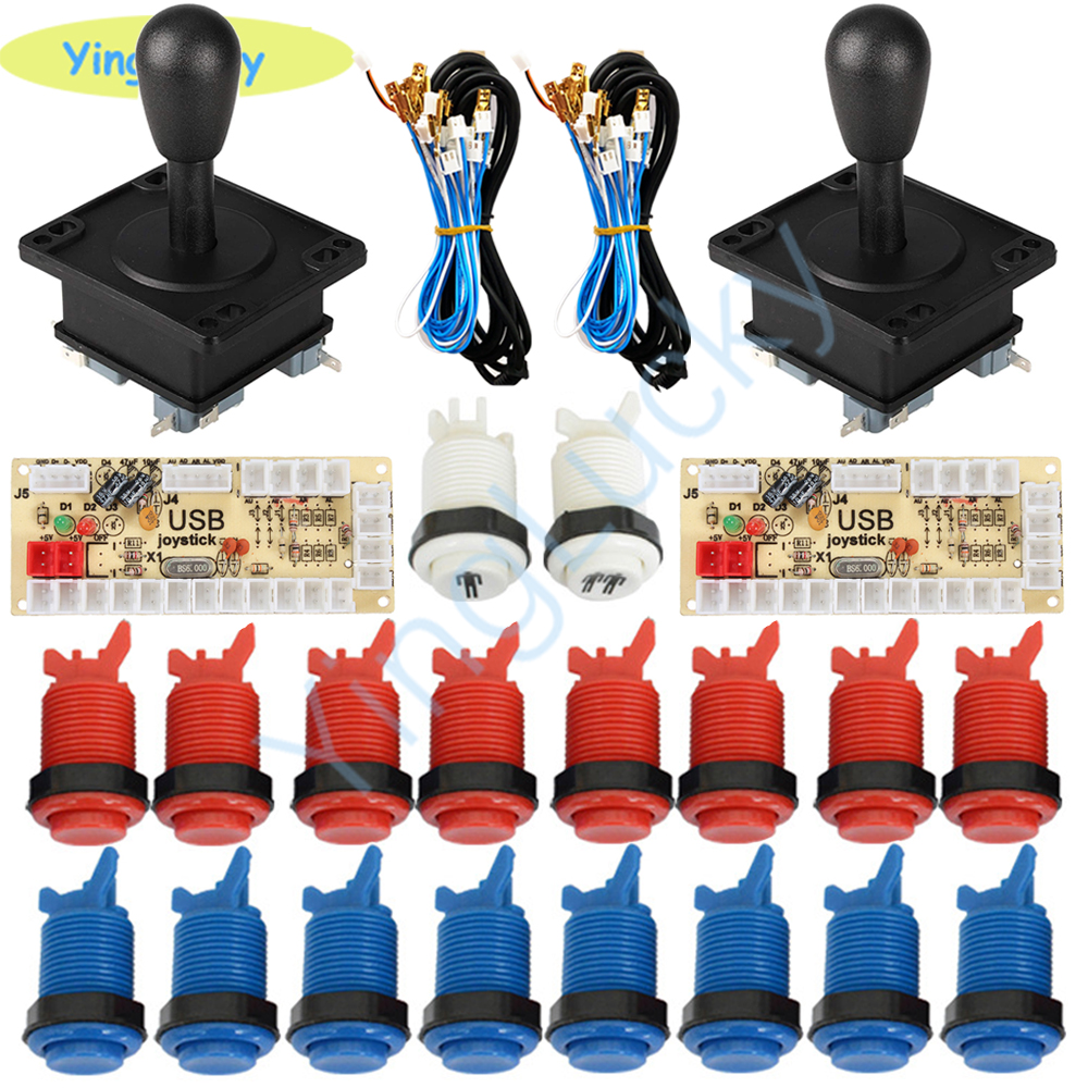 2 Players Arcade DIY Kit Zero  - đánh giá và giá Arcade Button Pcb