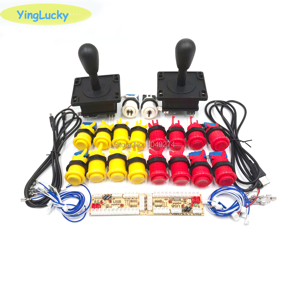 2 Players Arcade DIY Kit Zero  - đánh giá và giá Arcade Button Pcb