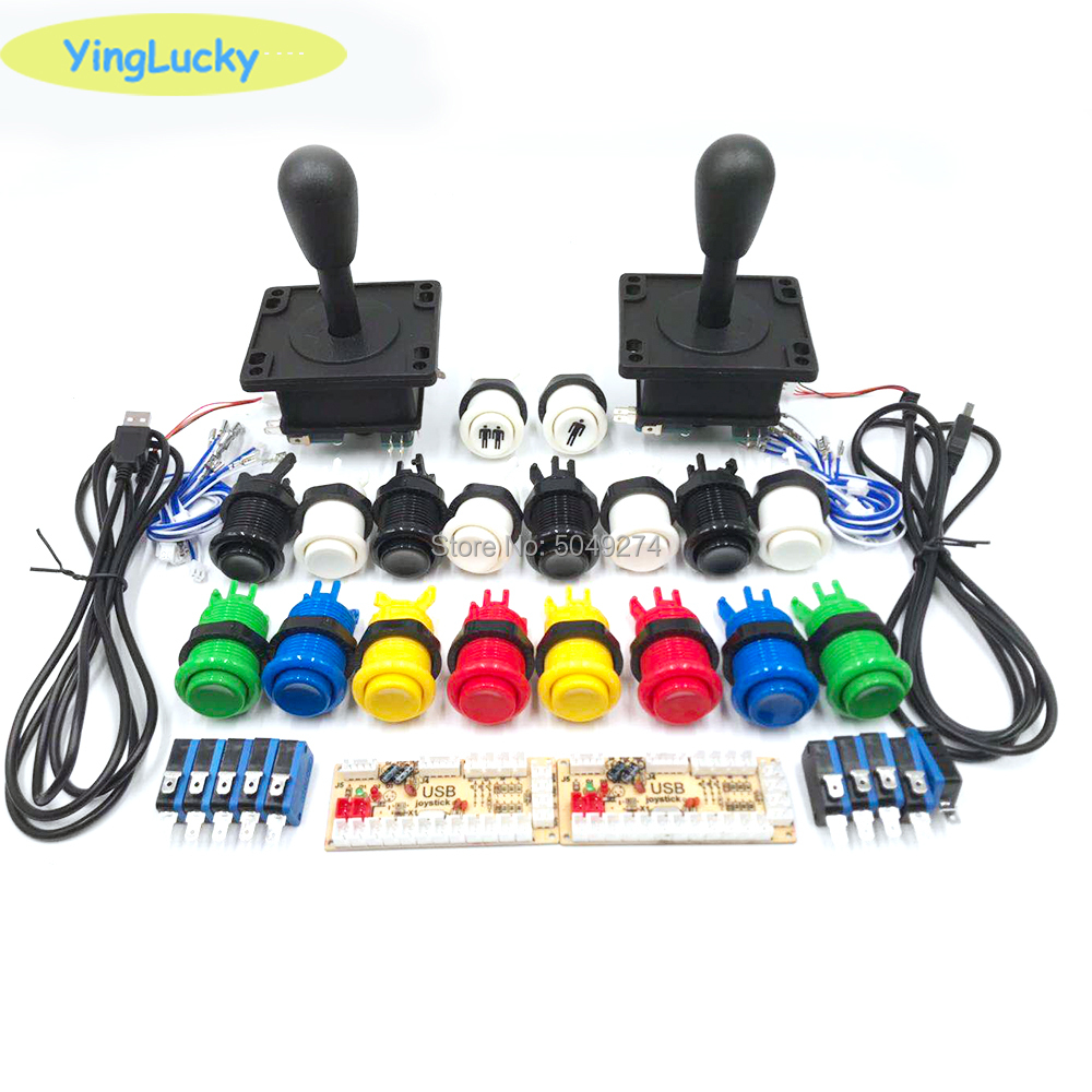 2 Players Arcade DIY Kit Zero  - đánh giá và giá Arcade Button Pcb