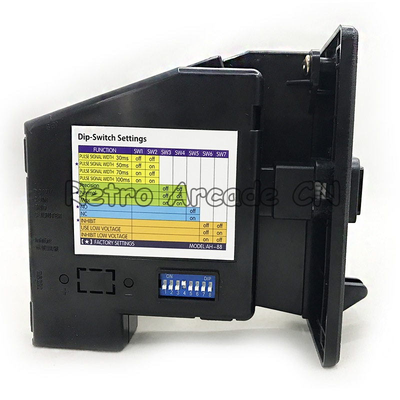 CL LED Logo Multi Coin Accepto - đánh giá và giá Arcade Vending & Laundry Revenue