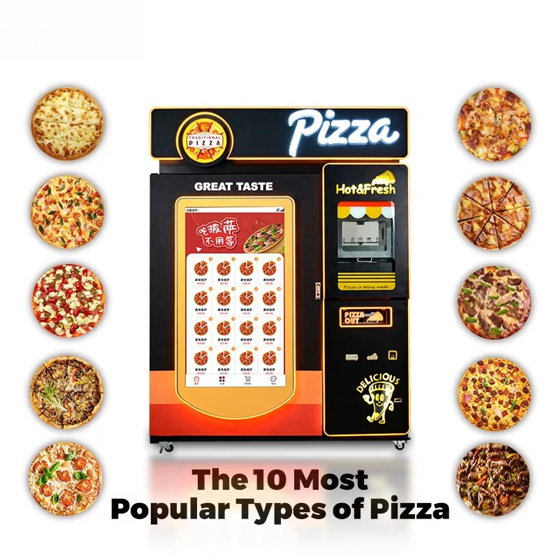 Pizza Machine Fully Automatic  - đánh giá và giá Popcorn Vending Machine