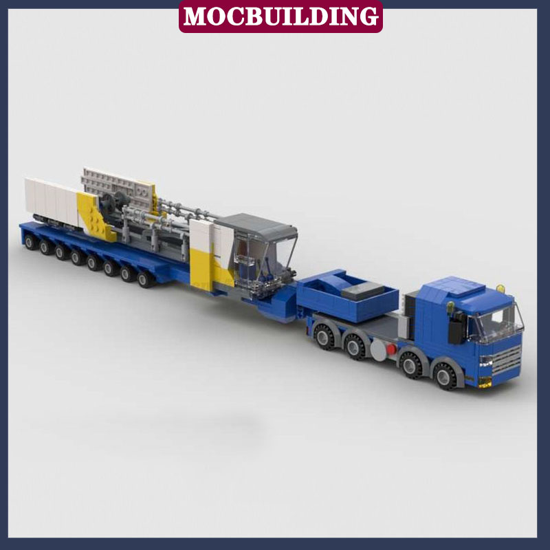 MOC City Construction Site Tow - đánh giá và giá Claw Crane Machine