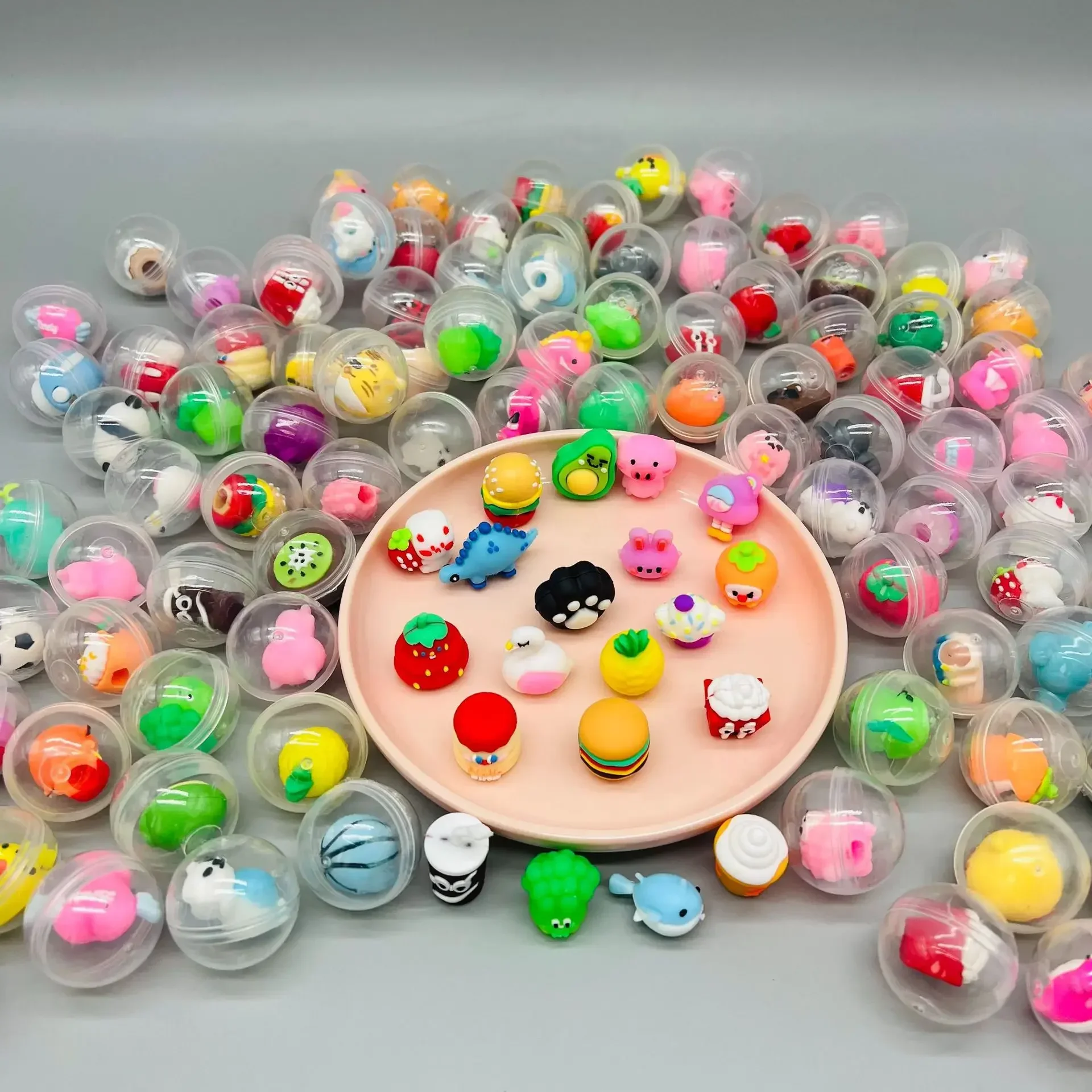 32mm Transparent Twisted Egg f - đánh giá và giá Claw Crane Machine
