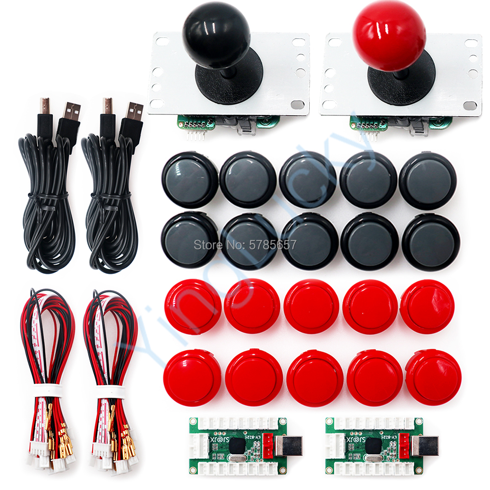 Arcade DIY Kit for 2 Players,  - đánh giá và giá Arcade Button Pcb