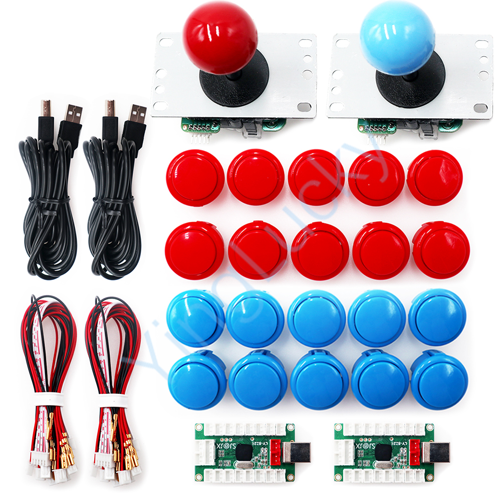Arcade DIY Kit for 2 Players,  - đánh giá và giá Arcade Button Pcb